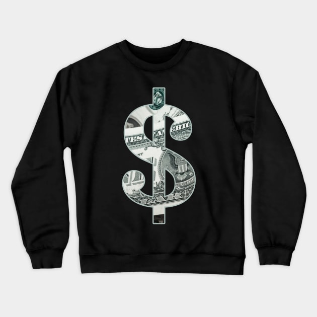 Dollar Sign Crewneck Sweatshirt by McNutt